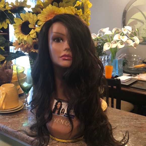 Blended front lace wig the vivica look - Picture 1 of 1